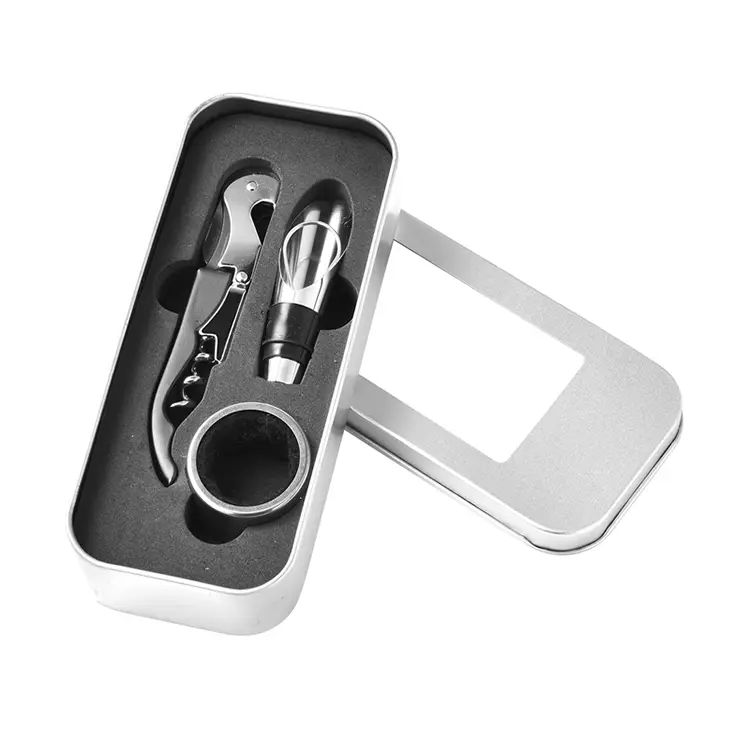 3pcs Wine Accessories с вином Window Cin Wine